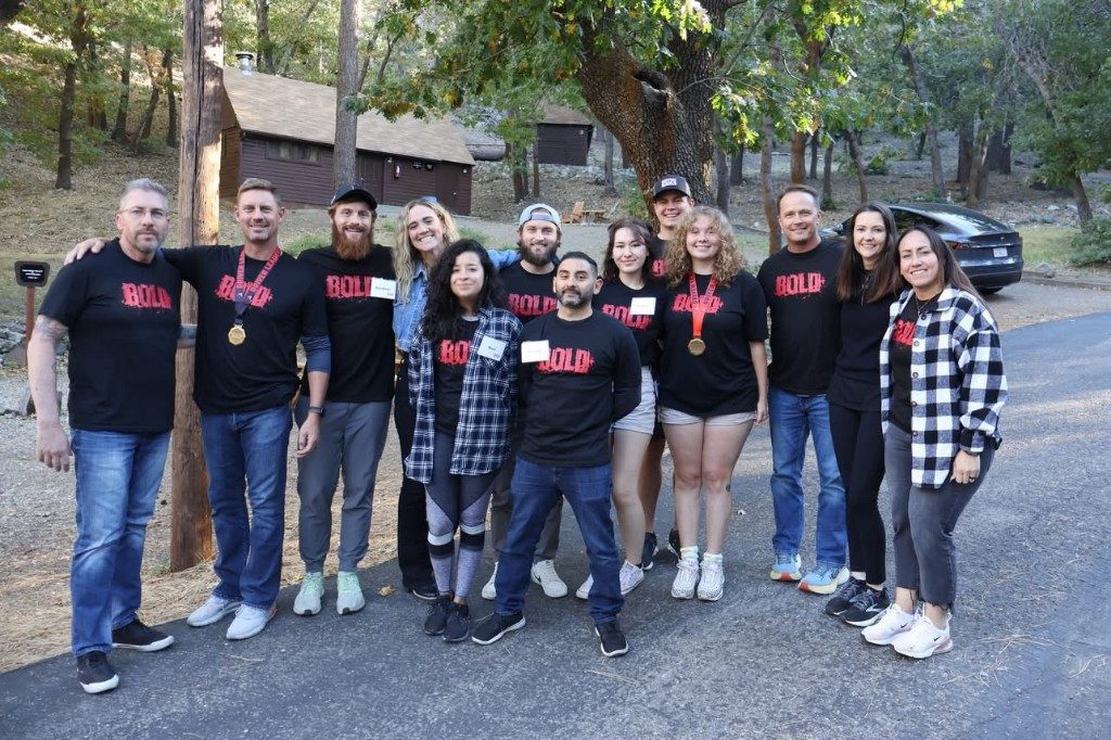 Full BOLD cohort in black BOLD shirts