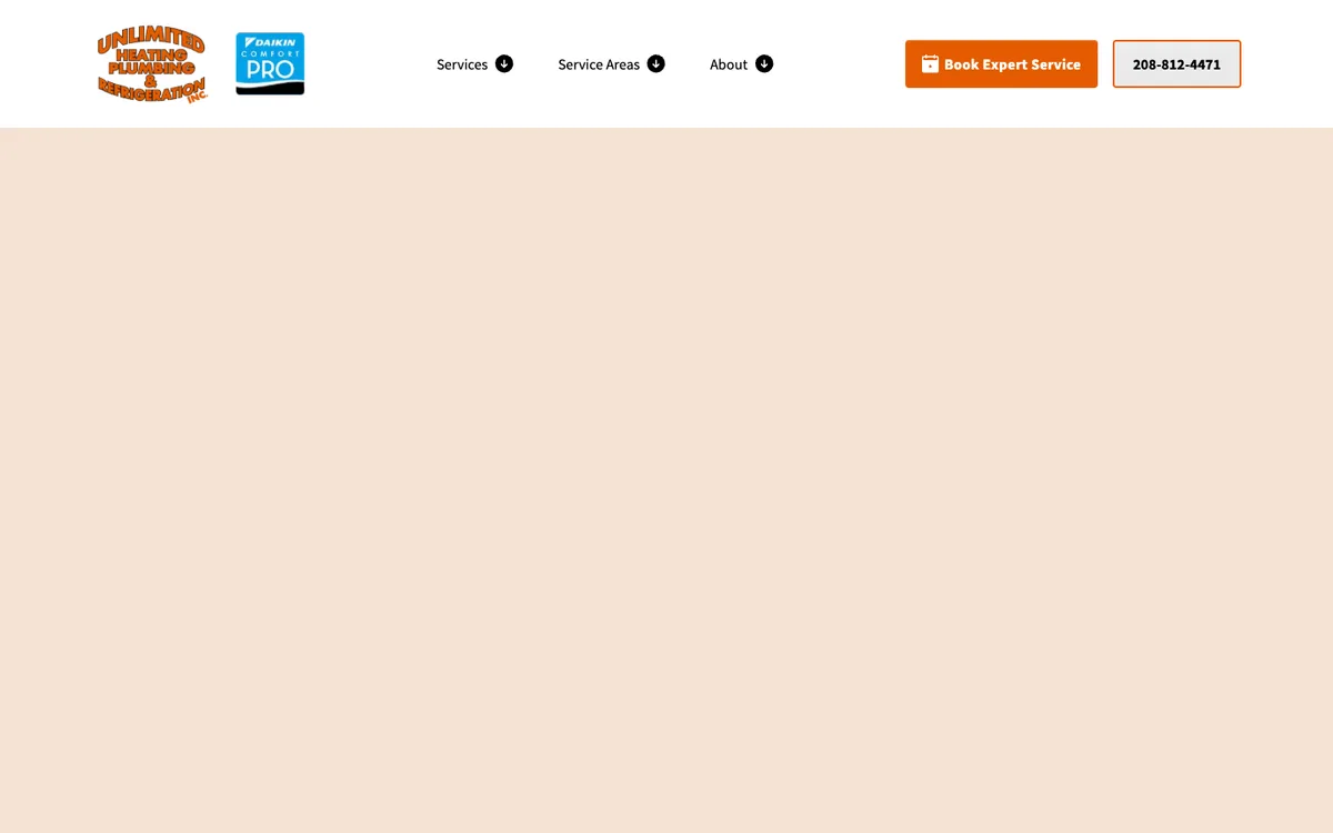 SEER Cooling Savings Calculator on Unlimited Heating & Refrigeration's website