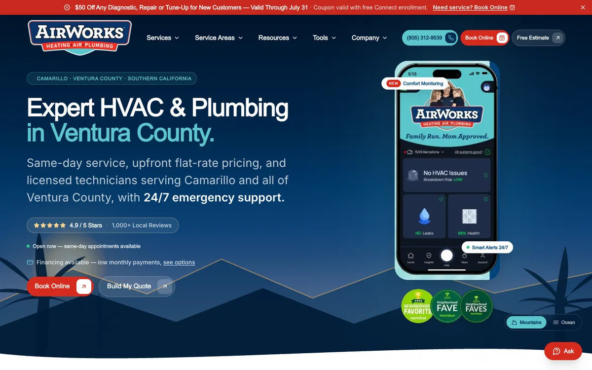 Screenshot: What’s Going On at Your Place on AirWorks Solutions