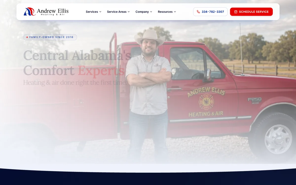 Screenshot: System Sizer on Andrew Ellis HVAC