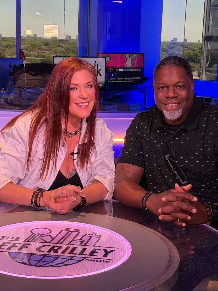 CI Web Group on the Jeff Crilley Show set