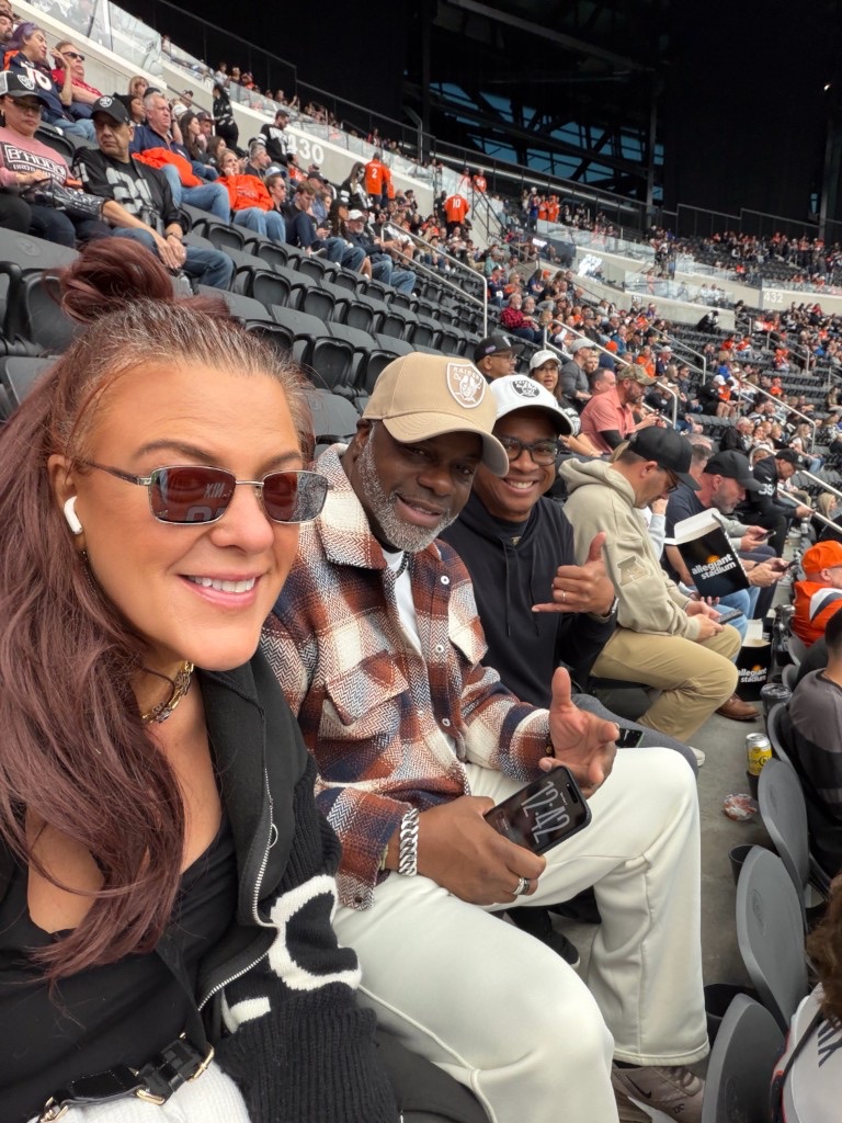CI Web Group team at a game