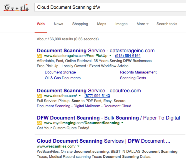 Cloud Document Scanning DFW