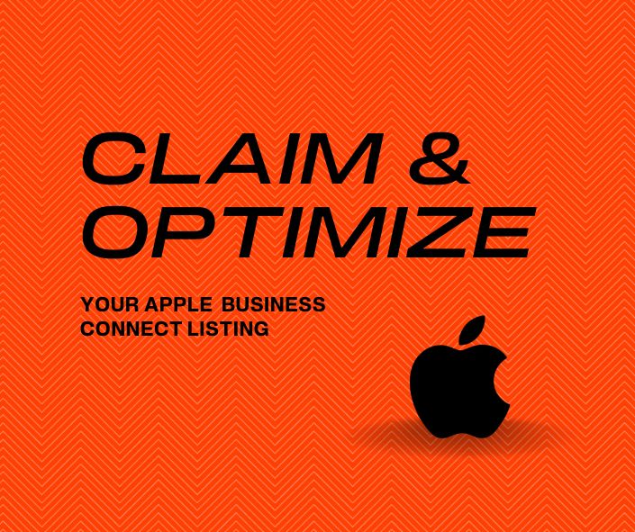 Claim and optimize Apple business connect listing